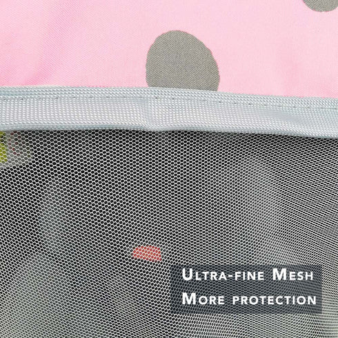 Mosquito Net for Baby Car Seats –Car seat net for Newborn Carrier-Breathable mesh net for Infant Car Seats, Carrier, Elastic Edge, Kick proof, Pol...