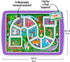 Genuine Fred DINNER WINNER, Enchanted Forest Kid's Dinner Tray - Award Winning - Picky Eater Solutions for Kids and Toddlers - Fun Mealtime - Divi...