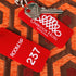 Angelina's Palace Overlook Hotel The Shining Room Card Luggage Tag Vintage Key fob Room NO.237 Keychain Fans Gifts...