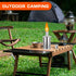 Stainless Steel Table top Torch Canister with Wick and Snuffer, Outdoor Fuel Torch for Arden Patio Yard (2 Packs)...