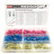 100PCS Heat Shrink Bullet Connectors 22-10 Gauge Insulated Waterproof Electrical Marine Automotive Female and Male Butt Crimp Terminals Assortment...
