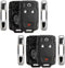 KeylessOption Keyless Entry Remote Control Car Key Fob Case Shell Button Pad Outer Cover for Chevy GMC M3N-32337100 (2-Pack)...