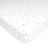 TL Care Fitted Crib Sheet 28" x 52", Soft Breathable Neutral 100% Cotton Jersey Sheet, Stars and Moons, for Boys and Girls, Fits Crib and Toddler ...