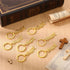 Spakon 25 Pcs Blessed Christian Keychains Bulk Church Gifts Religious Bible Verse Key Chain for VBS Sunday School Gifts (Blessed)...