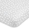 NoJo Super Soft Grey & White Elephant Fitted Mini Crib Sheet, Grey, White...