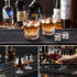 Facmogu 2PCS Rubber Bar Mats, 24x3" / 60x8cm Coffee Bar Countertop Spill Mats, Rubber PVC Kitchen Drink Service Mat, Rail Runner Drip Mat, Non Sli...