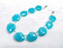 1 Strand Aqua Chalcedony 10 Pcs Beads Size 19x14mm Fancy Shape Cut Faceted Beads for Jewellery Making, Beading & Craft Supplies KCRAFTS-RK_k45...