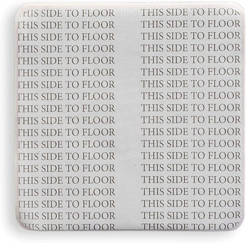 Mohawk Home Non Slip Corner Gripper Area Rug Tabs 4 Pack Anti Curling Double Sided Adhesive 4-inch x 4-inch Square White...