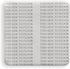 Mohawk Home Non Slip Corner Gripper Area Rug Tabs 4 Pack Anti Curling Double Sided Adhesive 4-inch x 4-inch Square White...