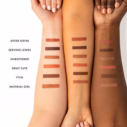 ICONIC LONDON Fuller Pout Sculpting Lip Liner | Blendable, Dual Ended Lip Liner with Creamy Colour and Lip Sponge for Buffing, Cruelty-Free, Vegan...