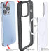 Ghostek COVERT Clear Case iPhone 13 Pro with MagSafe Built-in and Durable Drop Protection Premium Cover Supports Mag Safe Accessories Designed for...