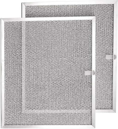 Broan Model BPS1FA30 Range Hood Filter - 11-3/4" X 14-1/4" X 3/8" Grease Filter BPS1FA30, S99010299 Replacement for NuTone Allure 30" WS1 QS2 and Broan QS1 30" (2-Pack)
