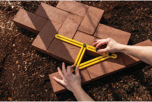 Performance Tool W5710 Angle Maker Template Tool - Easily Measure and Duplicate Angles for Precise Cutting and Installation Jobs...