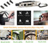 Buspoll Phillips screwdriver keychain tool flat screwdriver and nutdriver hex wrench hand tool...