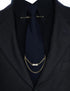 Men's Tie Clips Tie Chain with Charm Cravat Collar Pins Link Style Tie Chain with Gift Box...