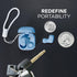 Coby Mini True Wireless Earbuds | Compact Lightweight in-Ear Headphones w/Case | World’s Smallest Wireless Ear Buds w/Built-in Mic | Wireless Head...