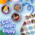 30 x Edible Cupcake Toppers Themed of Wonderland Collection of Edible Cake Decorations | Uncut Edible on Icing Sheet...