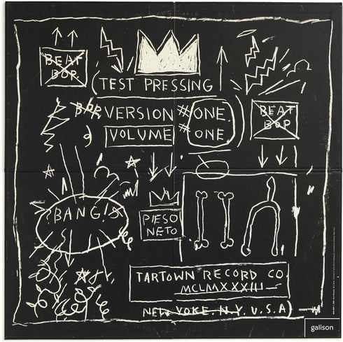 Galison Basquiat Ludo – Jean-Michel Basquiat Art Inspired Classic Ludo Board Game, 2-4 Players...