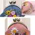 Maydear 2 Pack Embroidery Starter Kit with Pattern, Stamped Cross Stitch Kits for Beginners Adults with Embroidery Hoop and Instructions, Hand Emb...