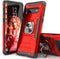 for Galaxy S10 Plus Case,Hybrid Drop Test Cover with Car Mount Kickstand Slim Fit Protective Phone Case for Galaxy S10 Plus,Red...