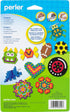 Perler Beads Basic Shapes Clear Pegboard Set, Small, Clear, 5 pcs...