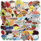 YOUTHSTORE Water Bottle Cute Vine Stickers (67pcs) for Laptop, Luggage, Snowboard, Bicycle, Skateboard - Flash Sweet Waterproof Decals for Kids an...
