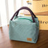 2PCS Lunch Bags Reusable Lunch Tote Bags Portable Lunch Cooler Bag Lunch Holder Insulated Lunch Box Bag for Picnic Office Beach (Green+Red)...