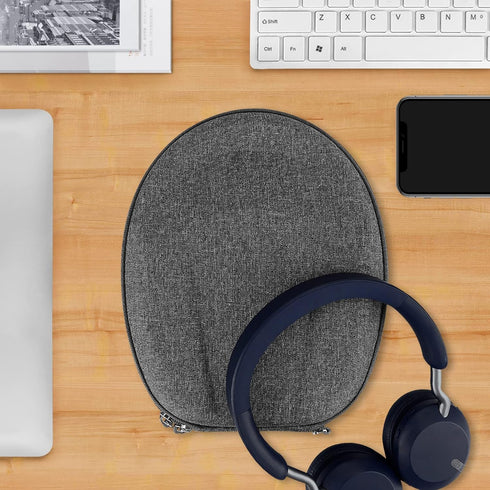 Geekria Shield Case Compatible with Jabra Evolve2 75, Evolve2 65, Evolve2 55, Evolve2 50, Elite 45h Case, Replacement Protective Hard Shell Travel...