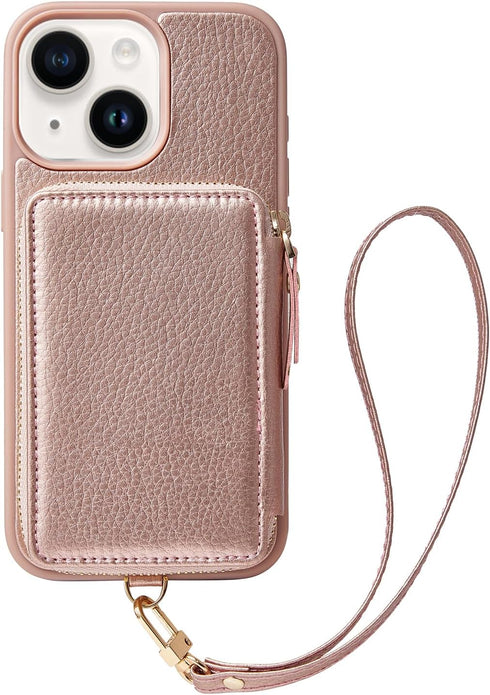 ZVE Wallet Case Compatible with iPhone 13 6.1 inch,...