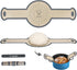 Sourdough Silicone Bread Sling, Non-Stick & Easy Clean Dutch Oven Baking Mat with Longer Handles, Silicone Baking Sling to Transfer SourDough Easi...