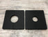 2 Pcs Wall Split Flange, ABS Square Self-Adhesive Escutcheon Plate Buckles Design for 1.3"/33mm Diameter Pipe...