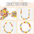 180 Pcs Sports Ball Polymer Clay Beads for Bracelets Charms Making Pony Beads Shapes for Friendship Bracelets Spacer Beads Supplies for DIY Bracel...