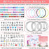 180 Pcs Unicorn Mermaid Crafts Charm Bracelet Kit for Girls - DIY Jewelry Making Supplies with Beads, Pendants, Cords for Teens...