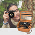Vlogging Camera Case Compatible with Duluvulu/for TEBNGIHNM/for zheozeig/for Oiadek 4K Digital Cameras for Youtube. Vlog Camera Carrying Storage f...
