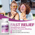 HealthA2Z® Gas Relief Simethicone 250mg | Maximum Strength | Fast Gas Relief | Relieve Symptoms Naturally (200 Softgels (Pack of 1))...