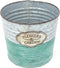allgala Galvanized Planter Pot Indoor and Outdoor Decoration-8"-HD60072...