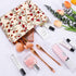 2Pcs Daisy Flower Makeup Bag Travel Cute Cosmetic Bags for Women Large Floral Makeup Pouch Zipper Cosmetic Pouch Set for Purse Aesthetic Corduroy ...