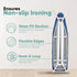 Home Intuition Iron Scorch Resistant Ironing Board Cover and Pad, 15x54, Standard Size Coated Thick Padding, Blue...