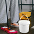 2pcs for Container Heavy Bucket All Toys Portable Household Pets Barrel Tub Kitchen Food Bucke Duty with Treasure Grade Lid Storage Buckets Cream ...