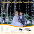 Ollny Curtain Lights 6.6x6.6ft, 200 LED White String Lights with Remote 8 Modes Dimmable Timer, USB Power Fairy Light for Bedroom Backdrop Indoor ...