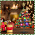 Mini Xmas Tree, 24"/60cm Artificial Small Tabletop Christmas Pine Tree with Ornaments for Holiday Home Office Decoration...