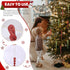 60 Pieces Twisted Icicle Ornament Christmas Tree Decoration Glitter Spiral Strip Hangings for Christmas Holiday Party Wedding Accessories, 5.1 Inc...
