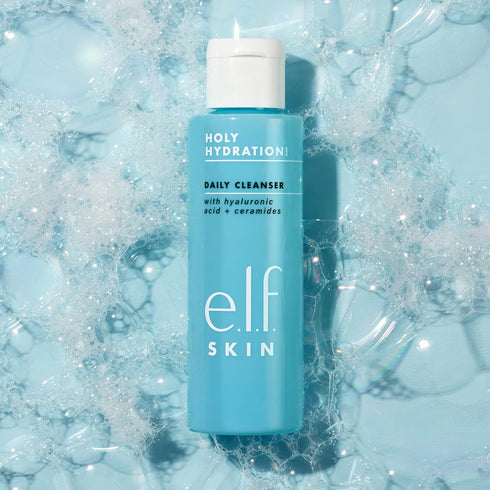 e.l.f., Holy Hydration! Daily Cleanser, Wash away Excess Oil, Impurities, and Makeup…...