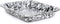 Enamelware Small Open Roaster, 11.5 x 9.25 inches, Black/White Splatter (Single)...