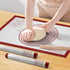 Silicone Baking Mat, Non Stick Pastry Mat Sheet for Dough Rolling, Nonslip Fondant/Pie Crust Mat, Counter Mat Oven Liner Mat for Making Cookies Ma...