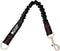 Leashboss Pattern Bungee Dog Leash Extension, 18" Shock Absorbing Lead Extender, Pattern Collection (18 Inch, Black Reflective)...