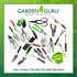 Garden Guru Eco Hand Rake Soil Tiller- 100% Recycled Stainless Steel - Rust Resistant - FSC Certified Wood Ergonomic Handle - Great for Gardening,...
