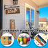 20 Pcs Welcome Stencils for Painting on Wood 11.81 x 5.91'' Large Welcome Letters Stencils Half Round Stencils for Wood Sign Plastic Word Farmhous...