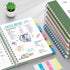RETTACY Bullet Dotted Journal - A4 Dotted Grid Spiral Notebook with 300 Pages, 100 GSM Premium Acid-Free Paper, Bullet Journaling, Sketching, Twin...