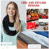 Handepo 6 Pcs Women Soft Lightweight Infinity Scarf Solid Color Loop Scarf Winter Neck Scarf for Women Girls, 6 Colors...